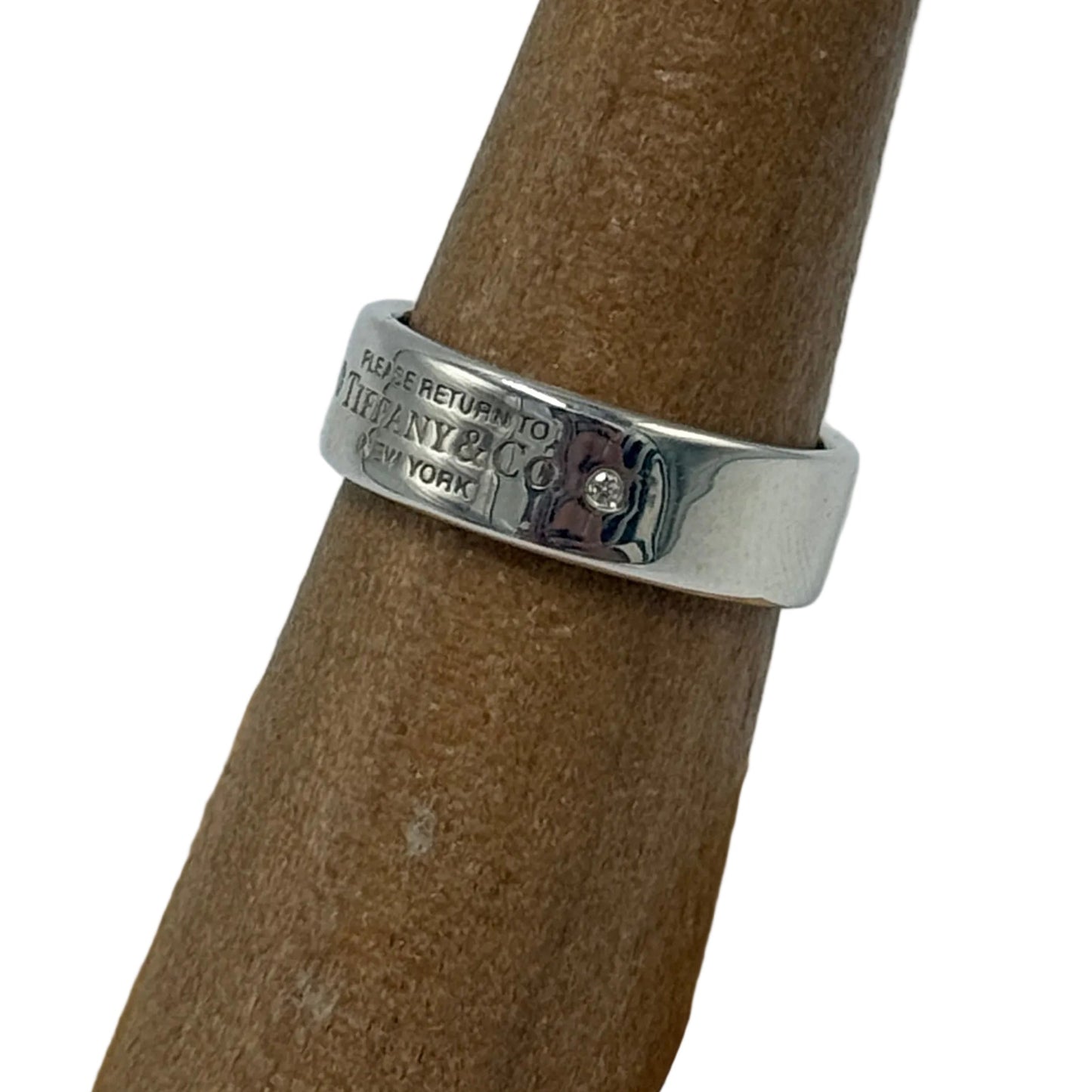 Tiffany and Co. Return To Tiffany Diamond Luxury Ring, Size: 6.5