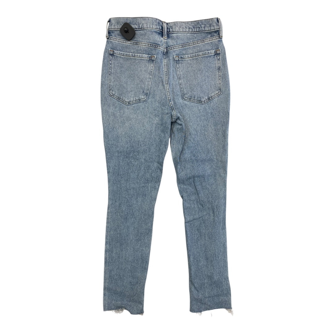 Jeans Straight By Banana Republic In Blue Denim, Size:8L