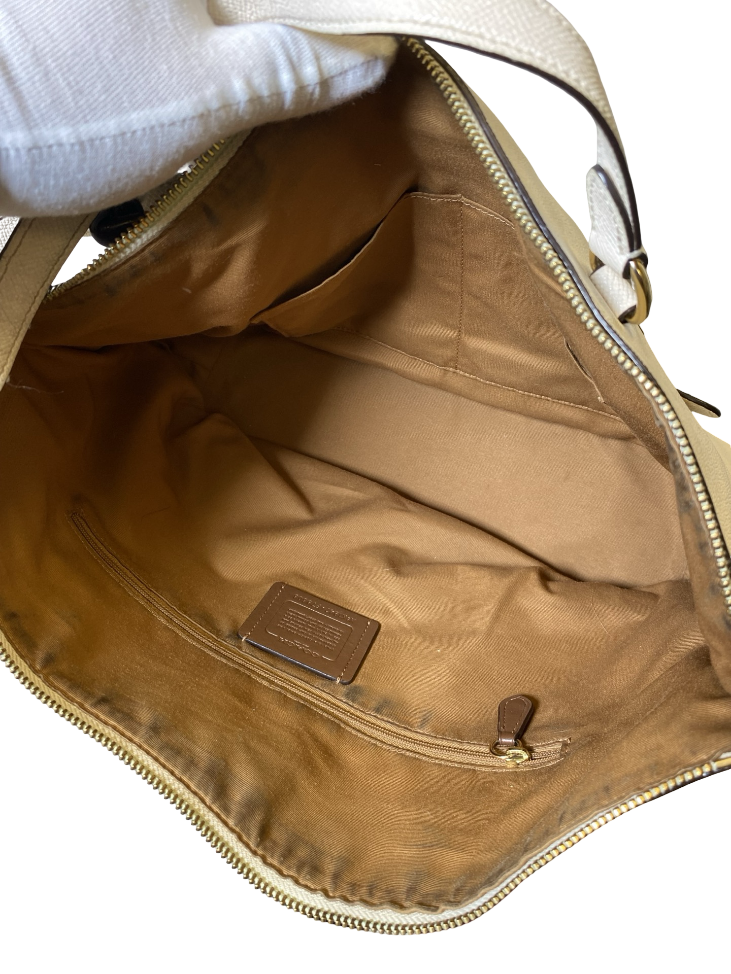 Handbag Designer By Coach, Size: Large
