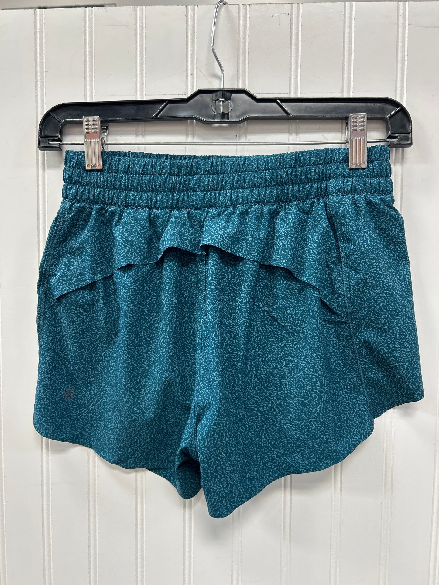 Athletic Shorts By Athleta In Blue, Size:Xxs