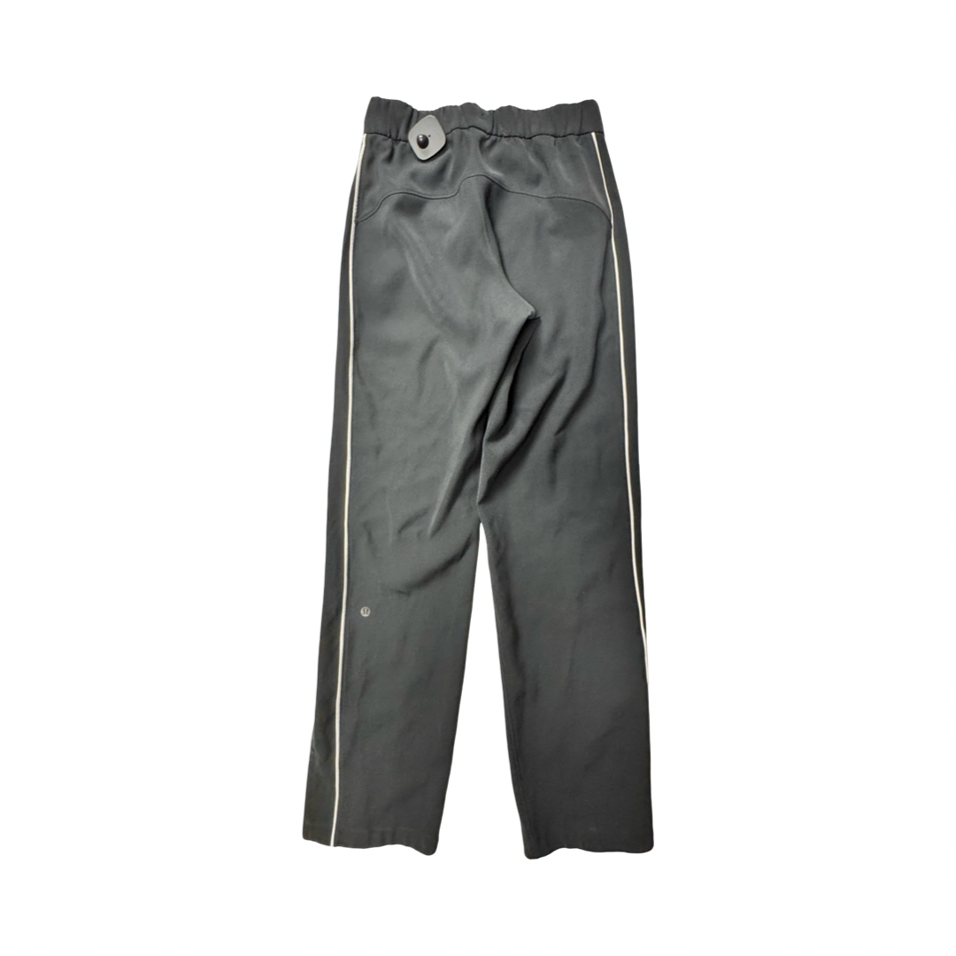 Athletic Pants By Lululemon In Black & White, Size:6