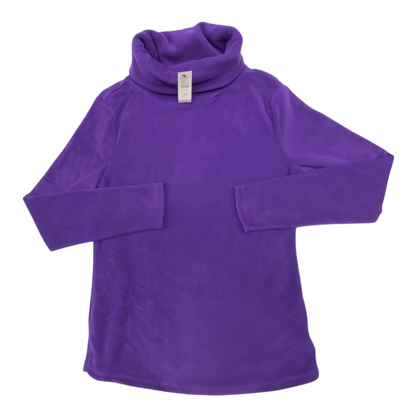 Sweatshirt Collar By Talbots In Purple, Size:Xs