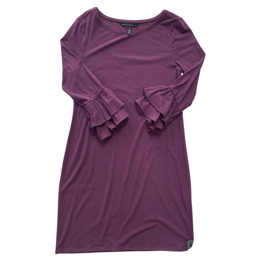 Dress Casual Midi By White House Black Market In Purple, Size:S