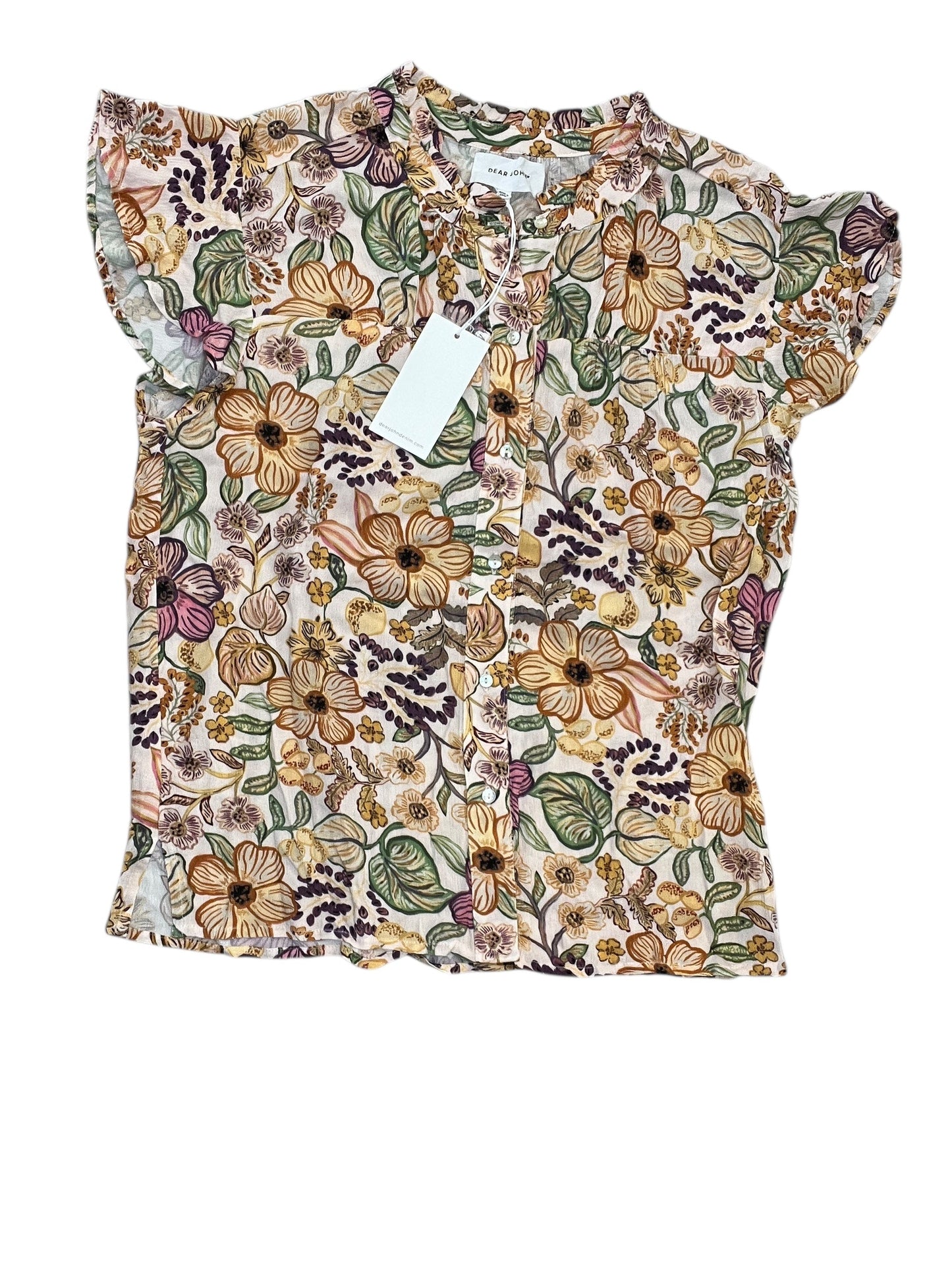 Blouse Ss By Dear John In Floral Print, Size:M