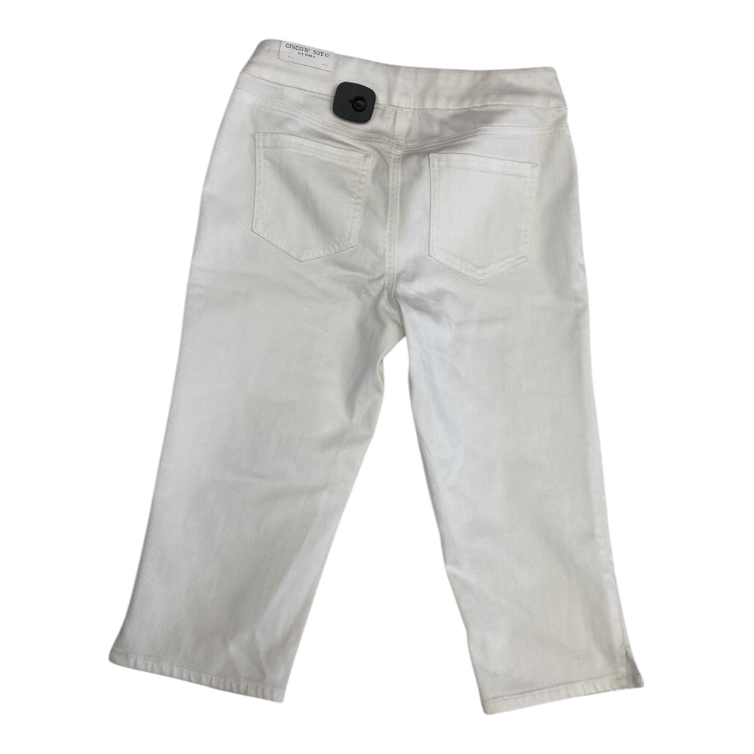 Shorts By Chicos In White, Size:4