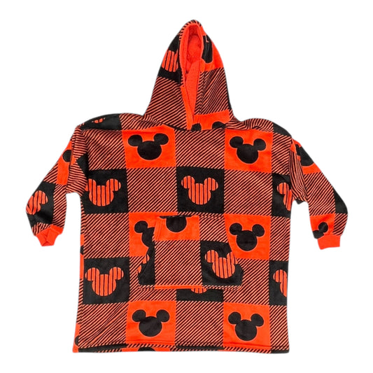 Sweatshirt Hoodie By Disney Store In Black & Orange, Size:Osfm