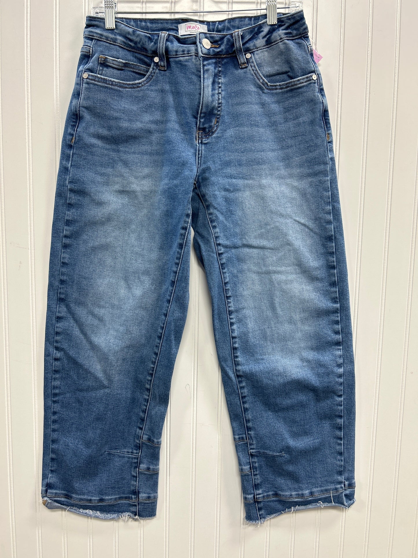 Jeans Straight By Clothes Mentor In Blue Denim, Size:8