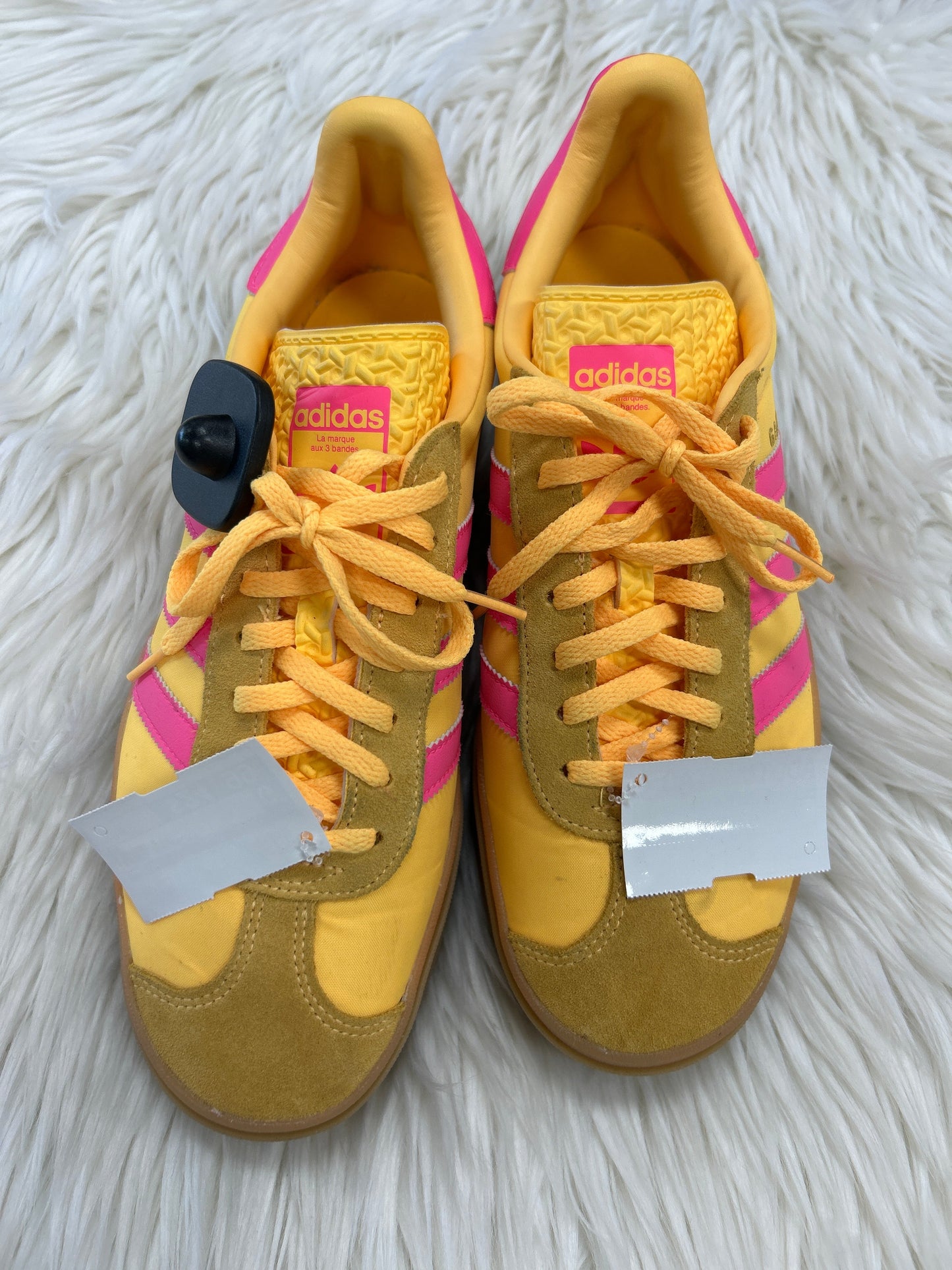 Shoes Sneakers By Adidas In Orange & Pink, Size:9