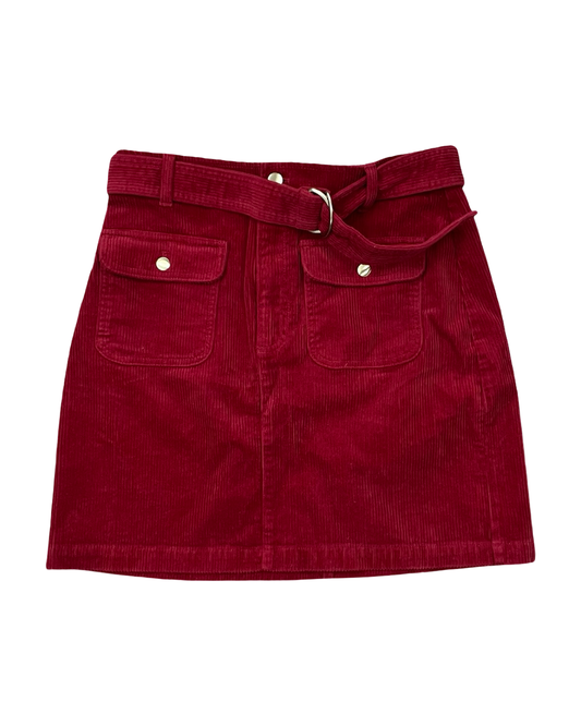 Skirt Mini & Short By Loft In Red, Size:6