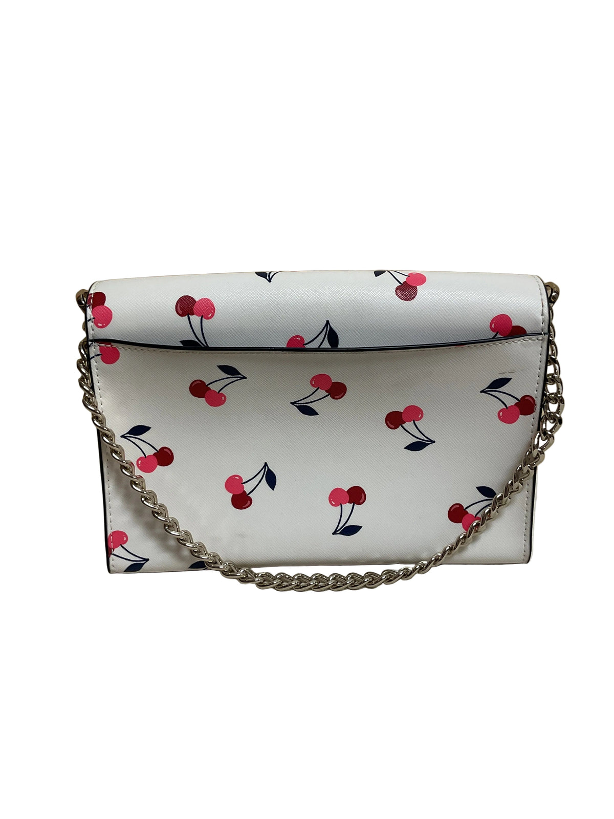 Crossbody Designer By Kate Spade In Red & White, Size:Medium