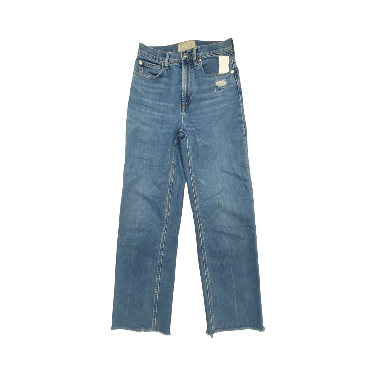 Jeans Straight By Everlane In Blue Denim, Size:0