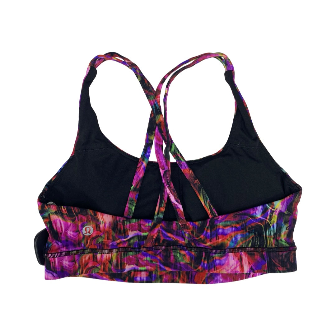 Athletic Bra By Lululemon In Multi, Size:8