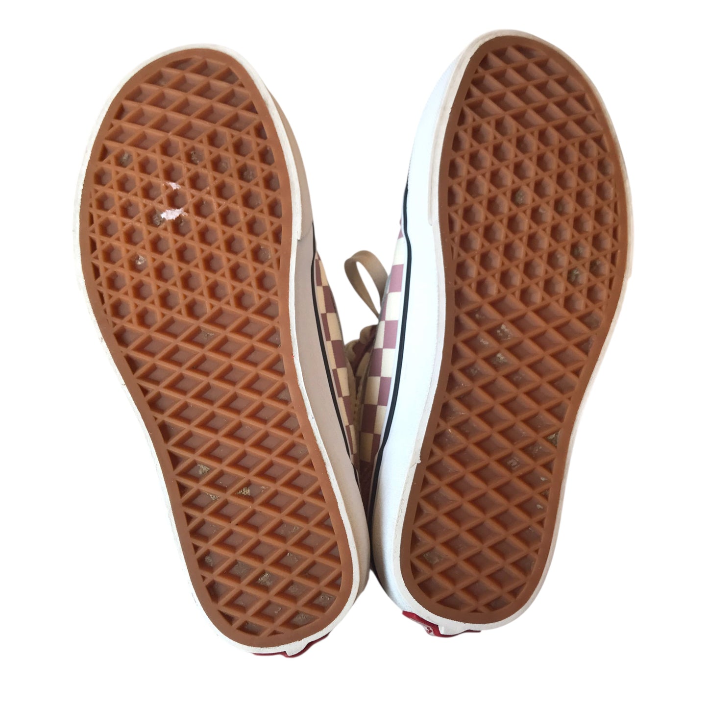 Shoes Sneakers By Vans In Pink & White, Size:5.5