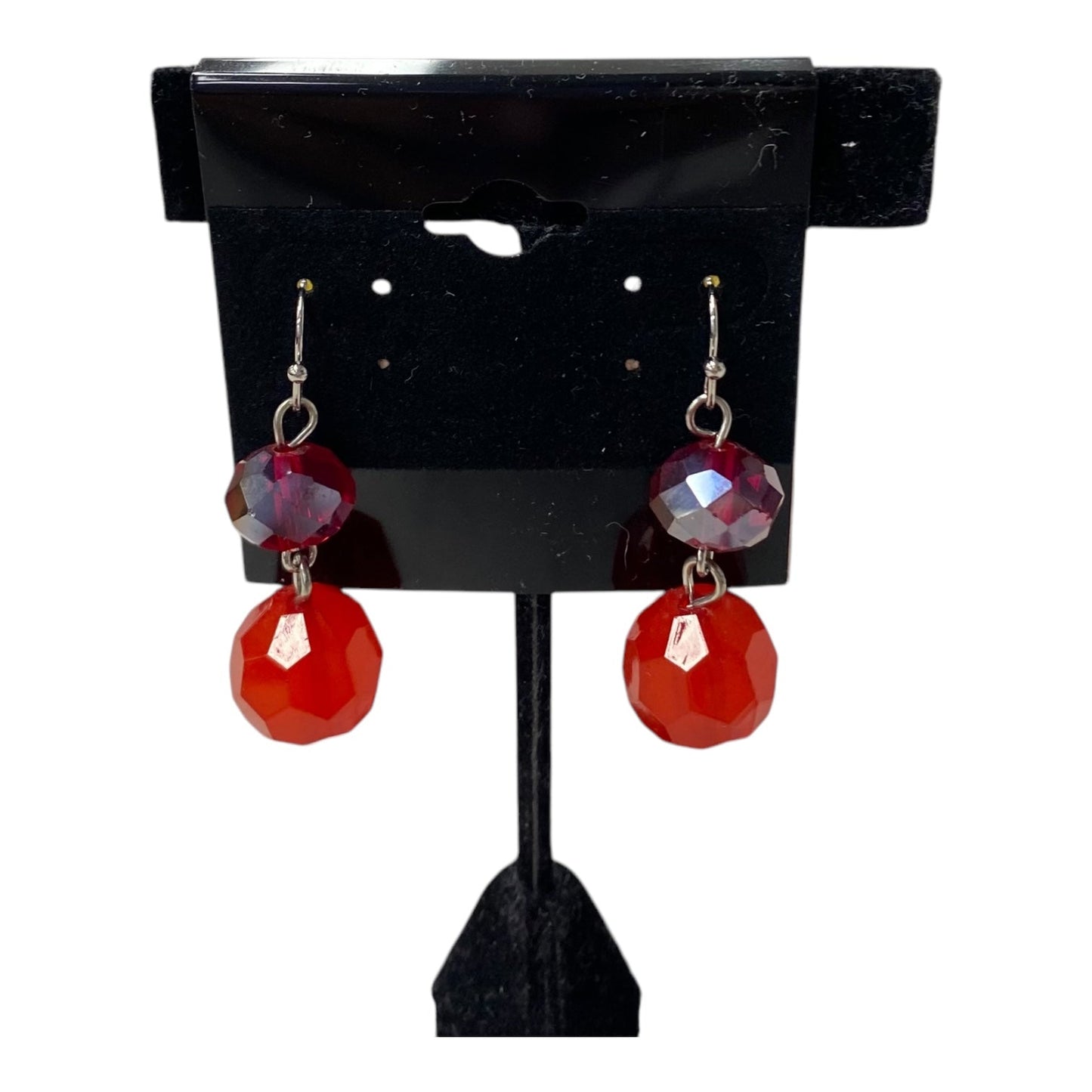 Earrings Dangle/Drop By Cato In Red