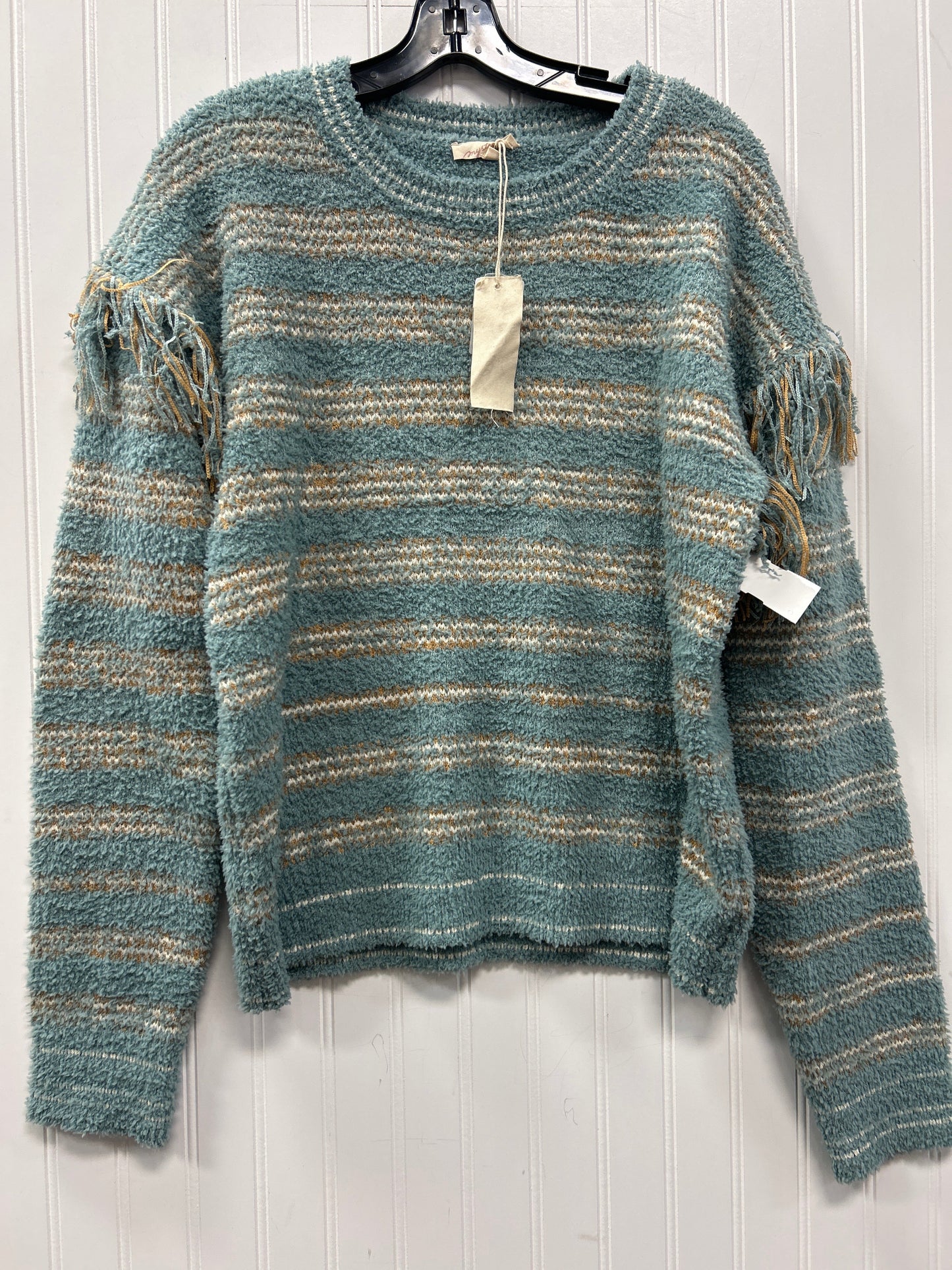 Sweater By Mystree In Teal, Size:L