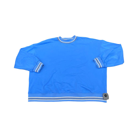 Sweatshirt Crewneck By Cmc In Blue, Size:Xxl