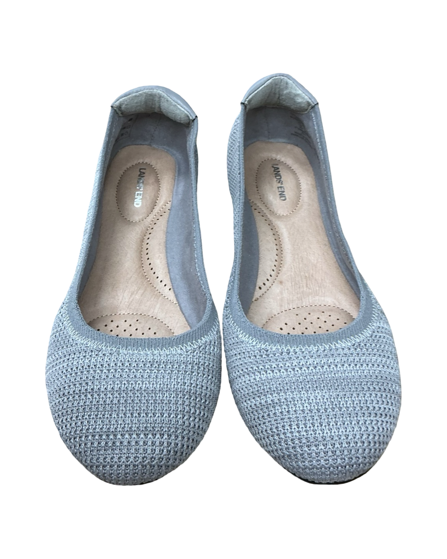 Shoes Flats By Lands End In Grey, Size:8