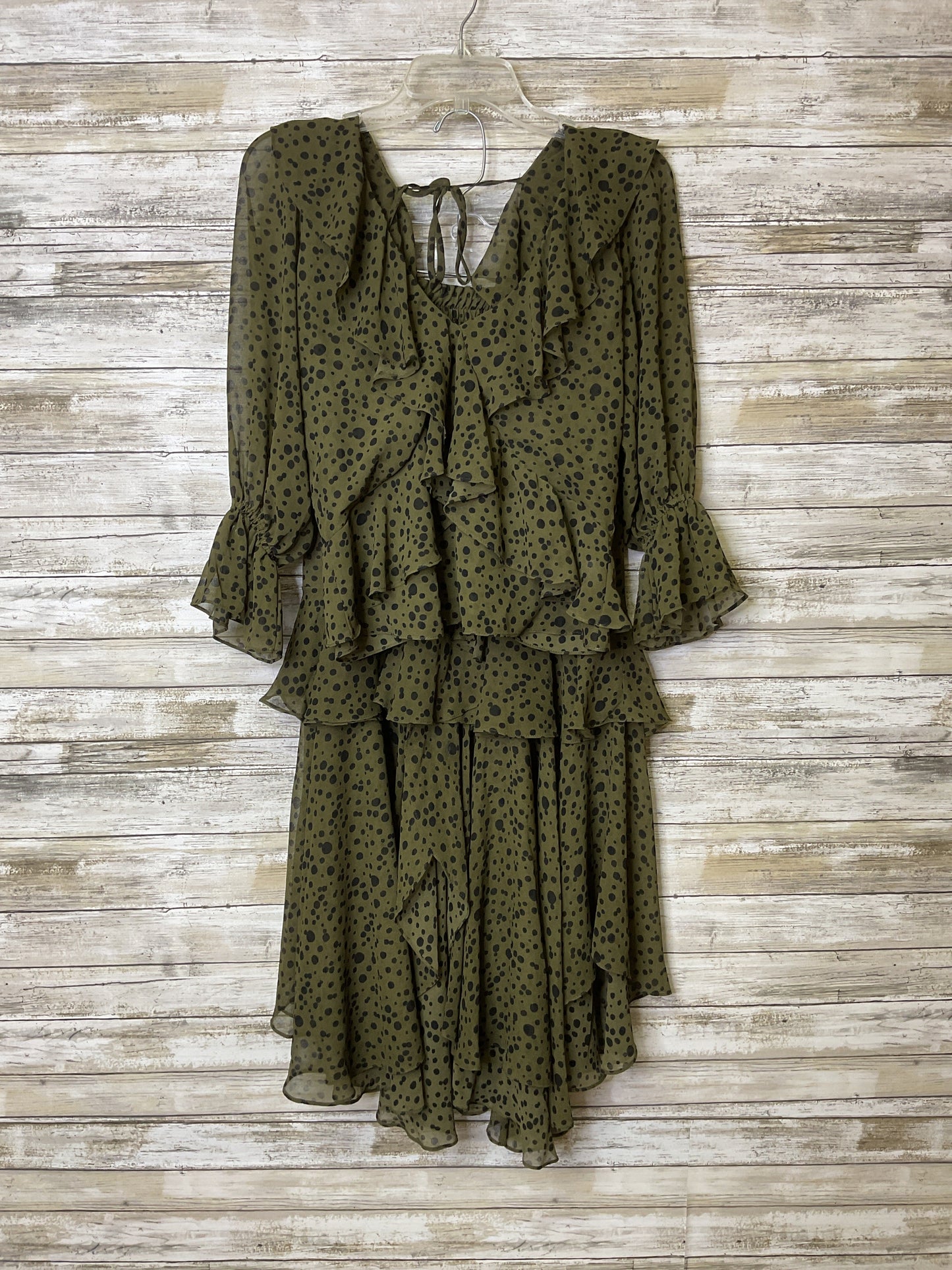 Skirt Set 2Pc By Cmb In Black & Green, Size:Xs