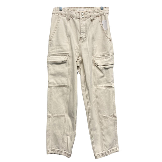 Jeans Wide Leg By Pacsun In Cream, Size:8