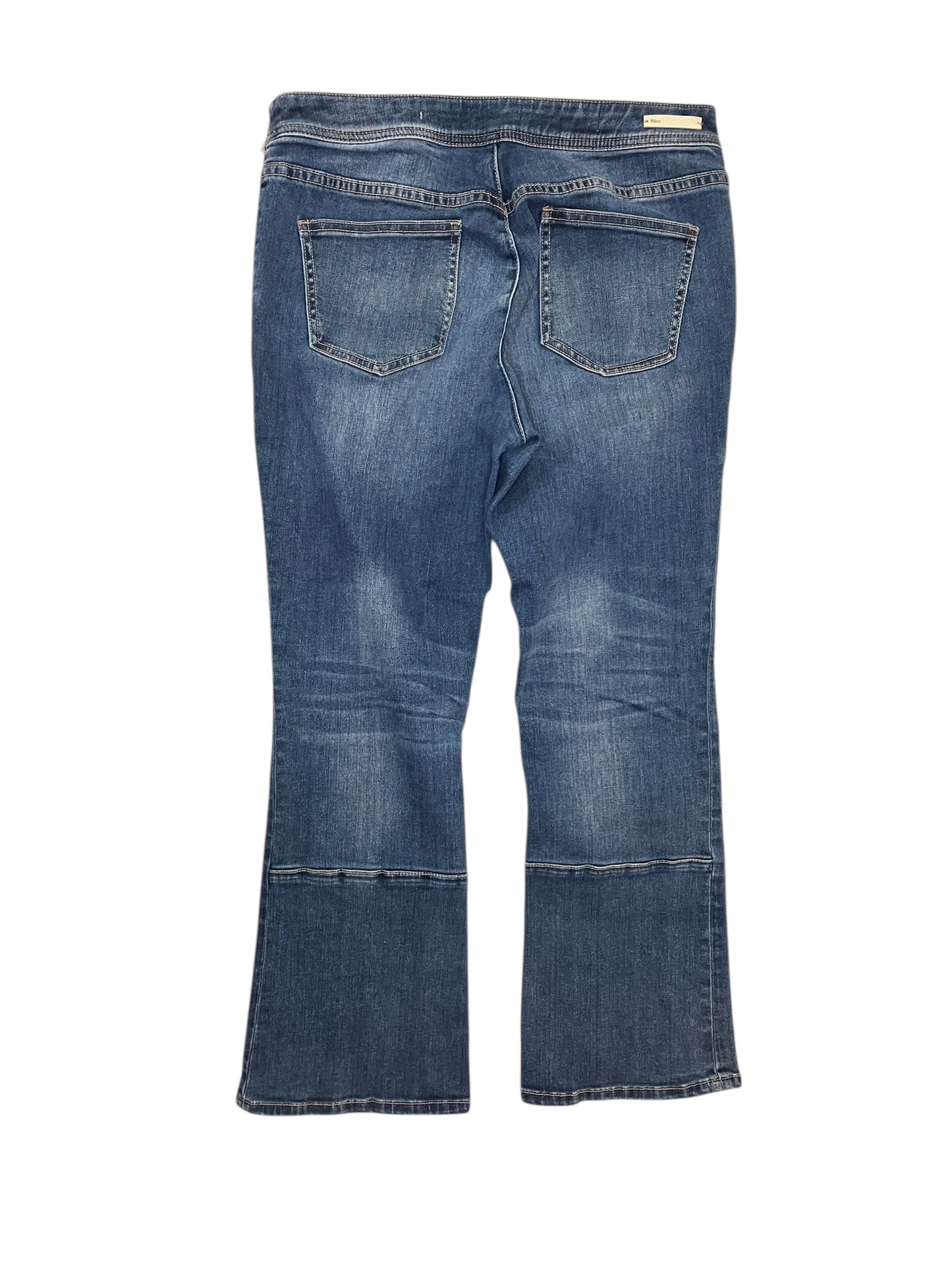 Jeans Boot Cut By Pilcro In Blue Denim, Size:8