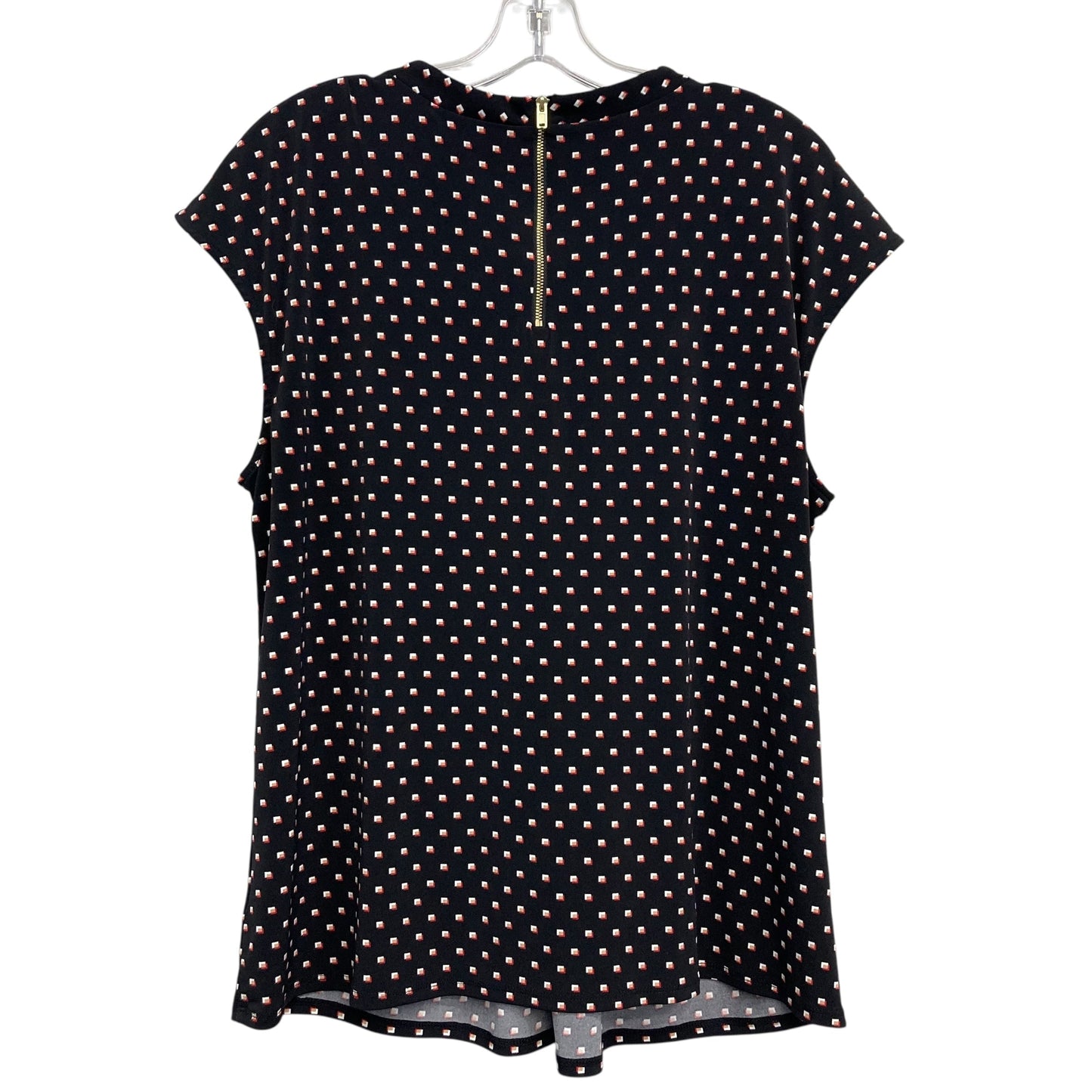 Top Sleeveless By Liz Claiborne In Black, Size:Xl