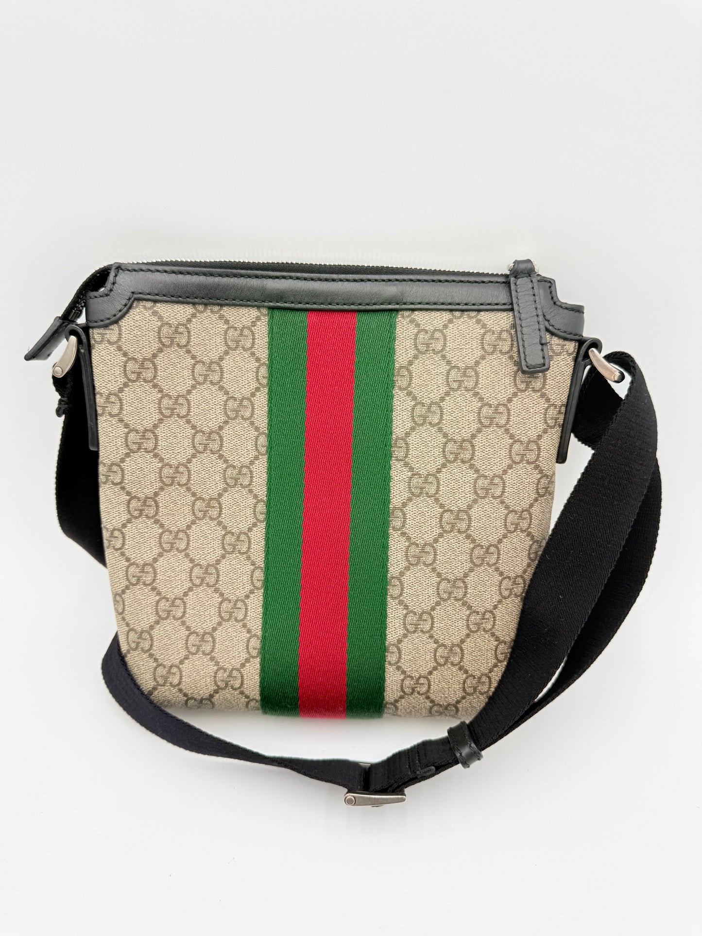 Crossbody Luxury Designer By Gucci In Tan, Size:Medium