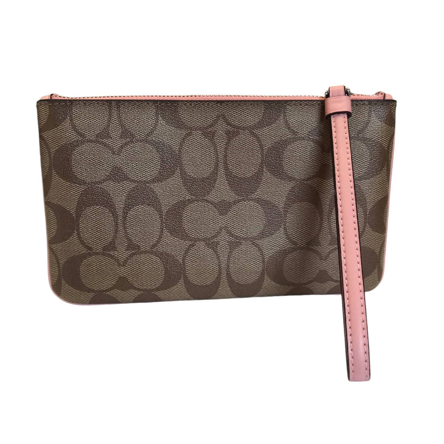 Wristlet Designer By Coach In Brown, Size:Medium