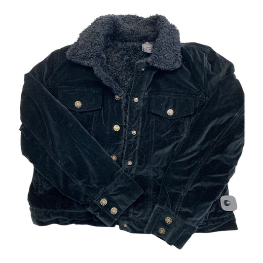 Jacket Fleece By Willi Smith In Black, Size:Xl