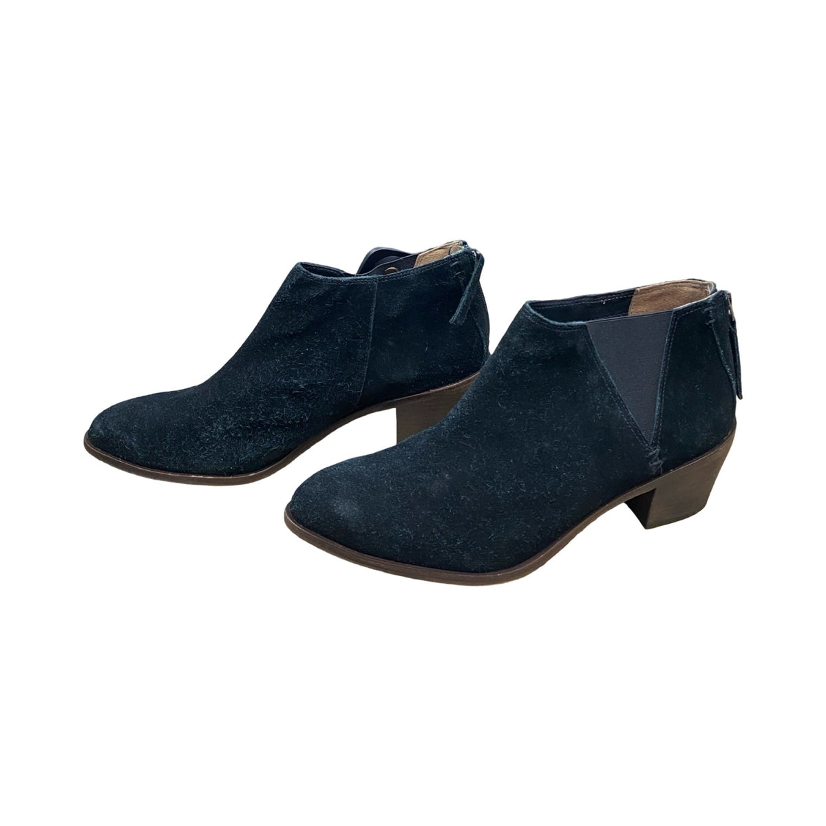Boots Ankle Heels By Cmc In Black, Size:8.5