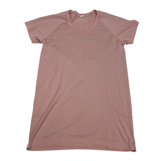 Top Ss By Lululemon In Pink, Size:M