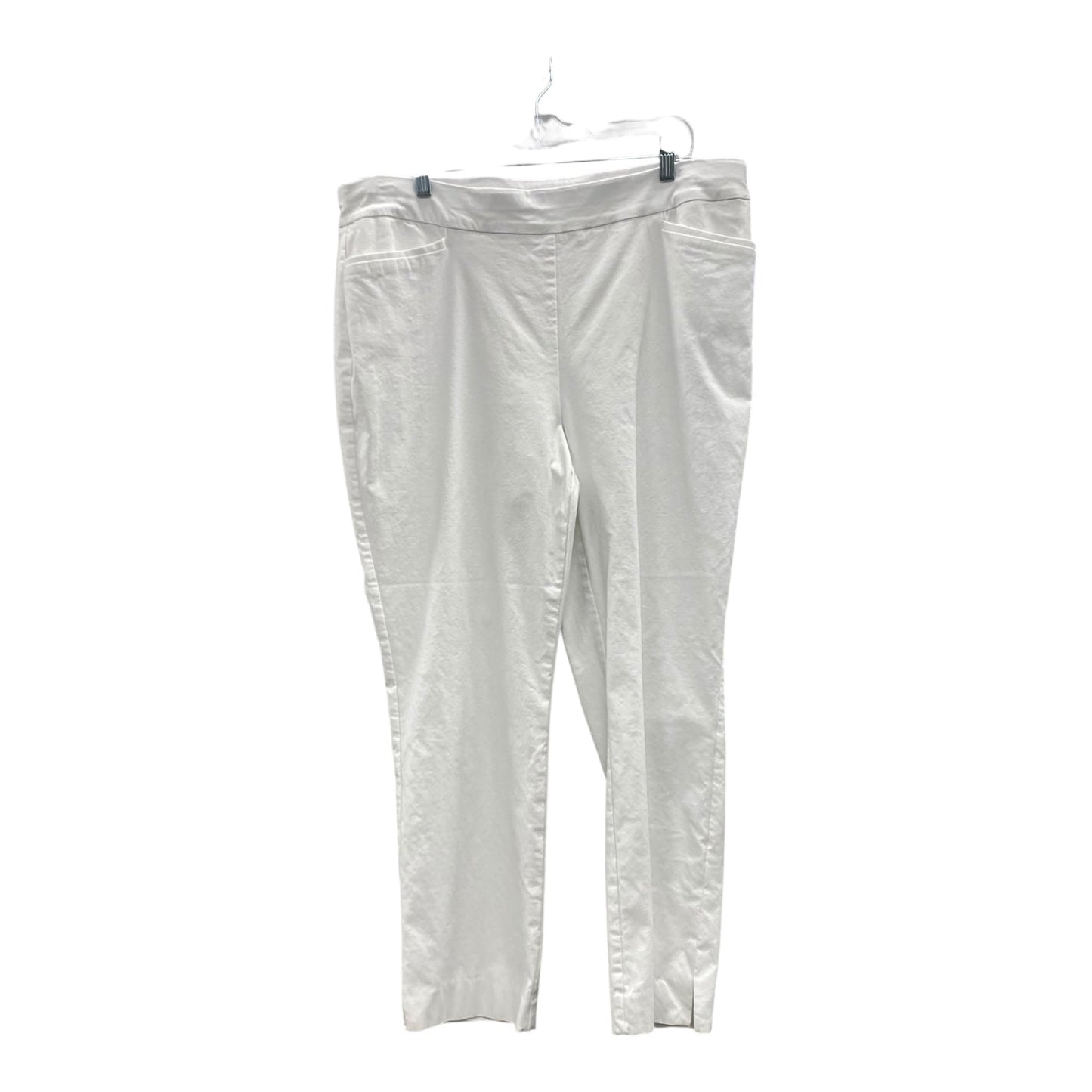 Pants Dress By Chicos In White, Size:16