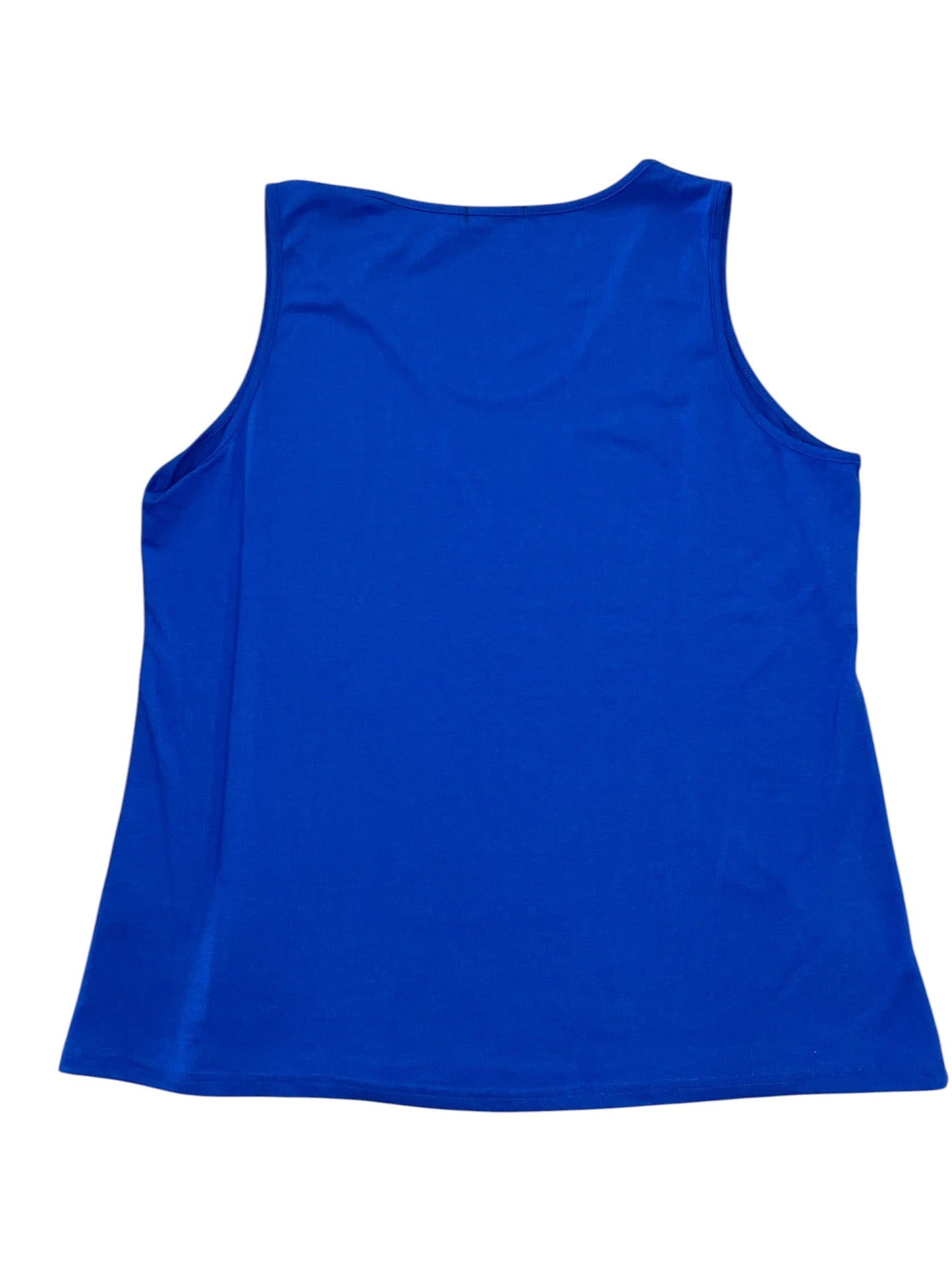 Tank Top By Clothes Mentor In Blue, Size:Xl