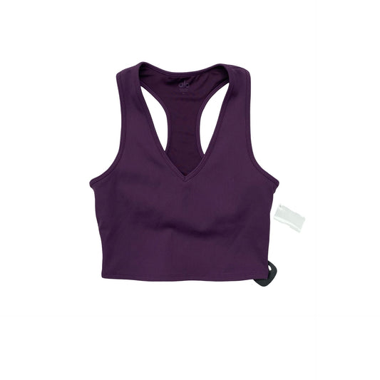 Athletic Bra By Alo In Purple, Size:M