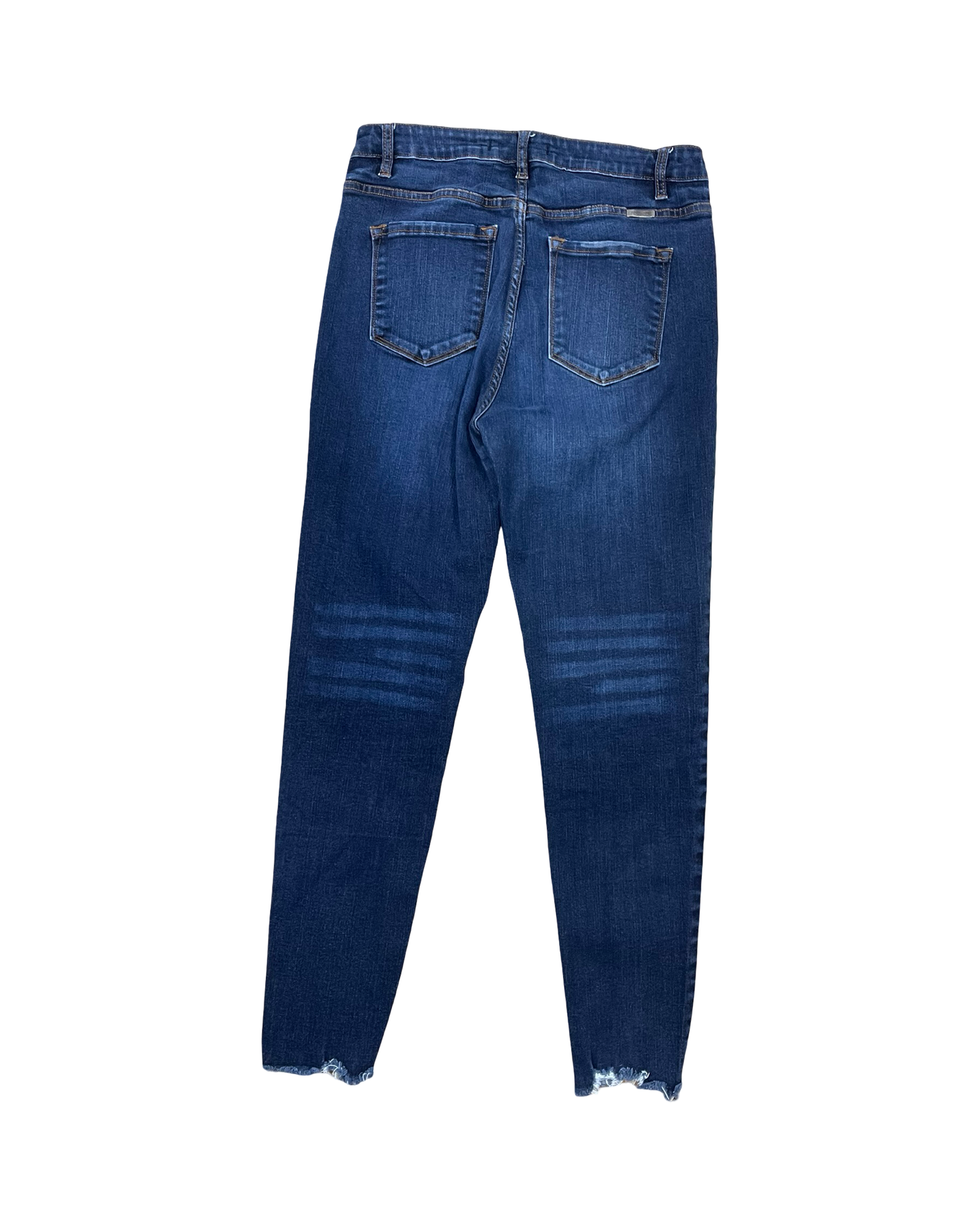 Jeans Cropped By Kancan In Blue Denim, Size:10