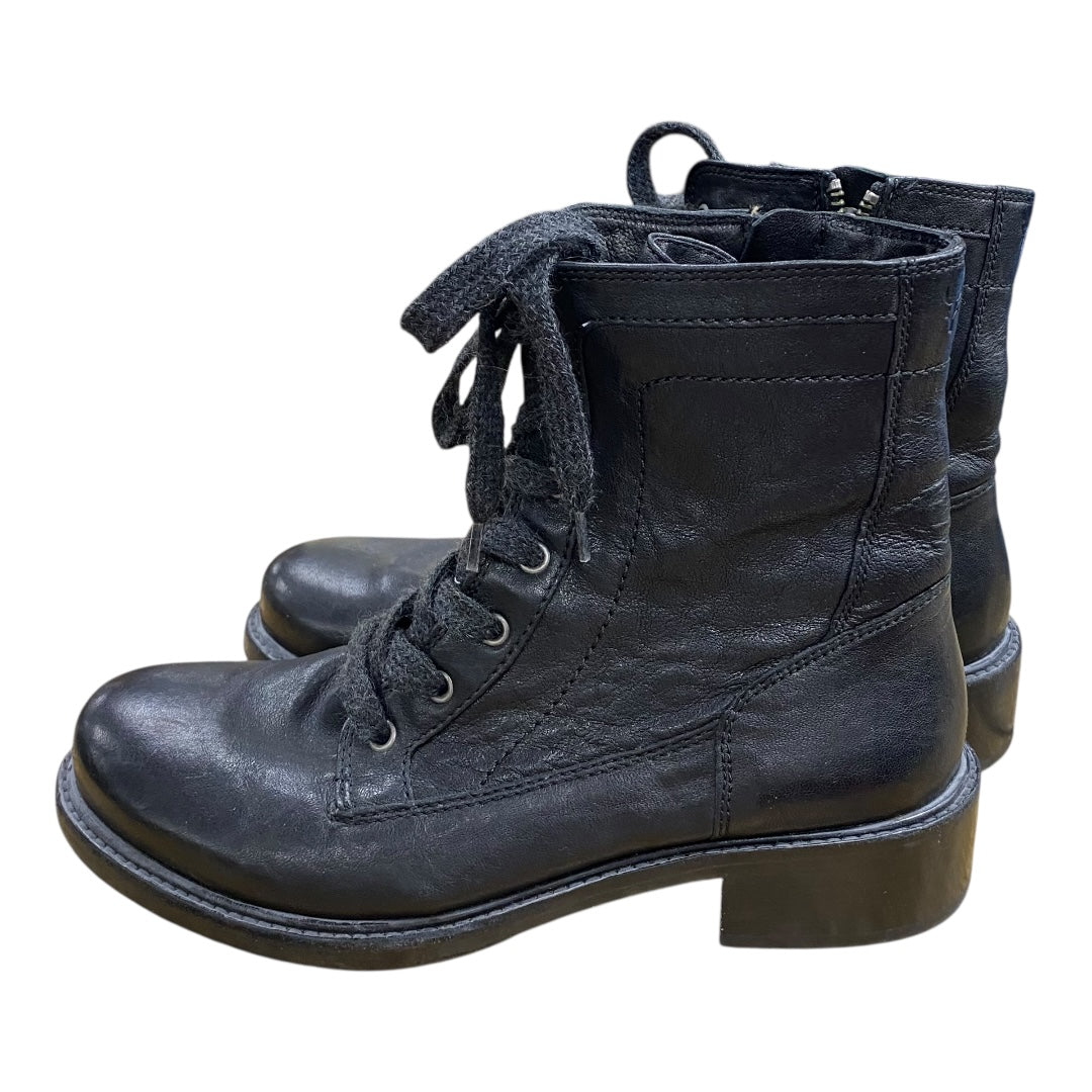 Boots Ankle Flats By Cmb In Black, Size:7.5