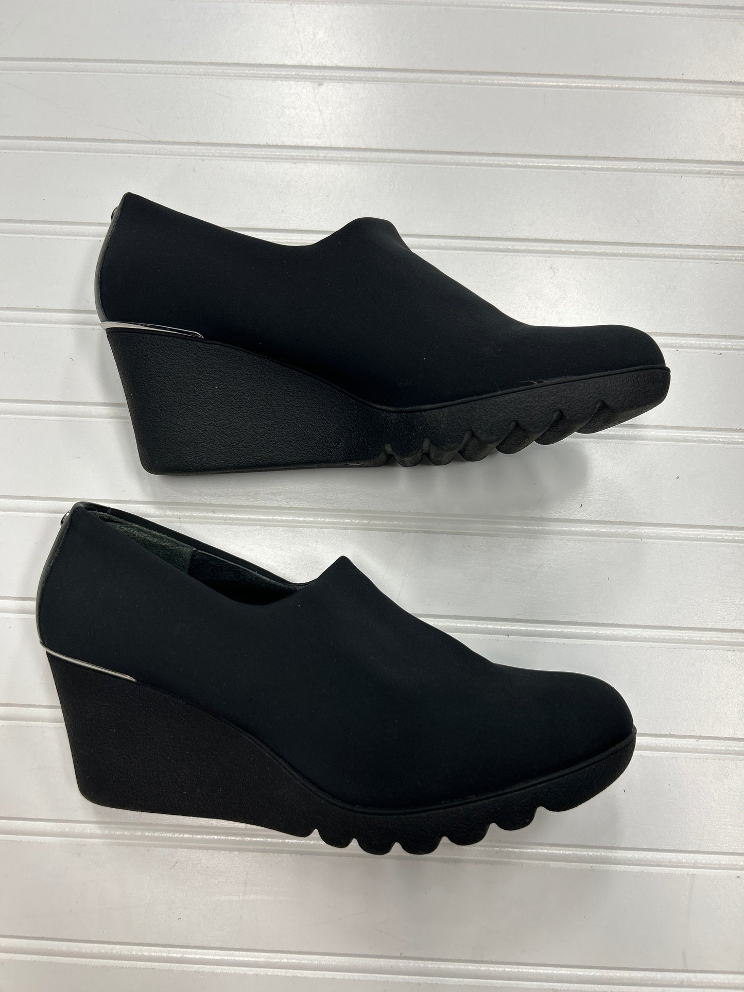 Shoes Heels Wedge By Donald Pliner In Black, Size:9