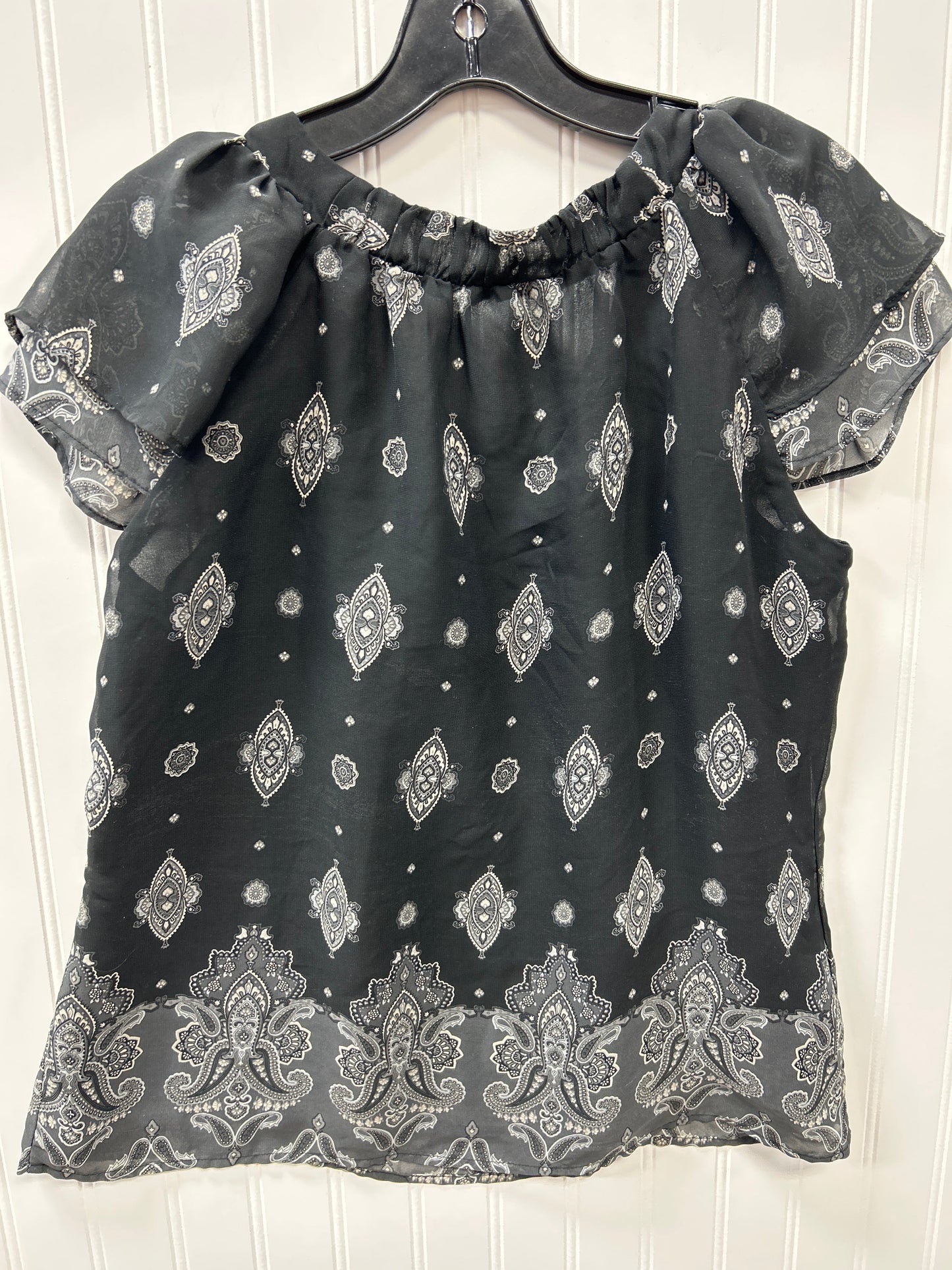 Top Sleeveless By Apt 9 In Black, Size:Lp