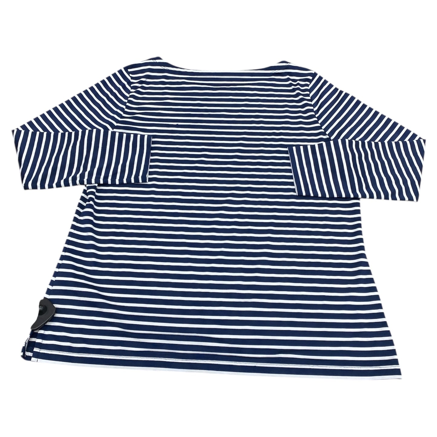 Top Ls Basic By Vineyard Vines In Blue & White, Size:L
