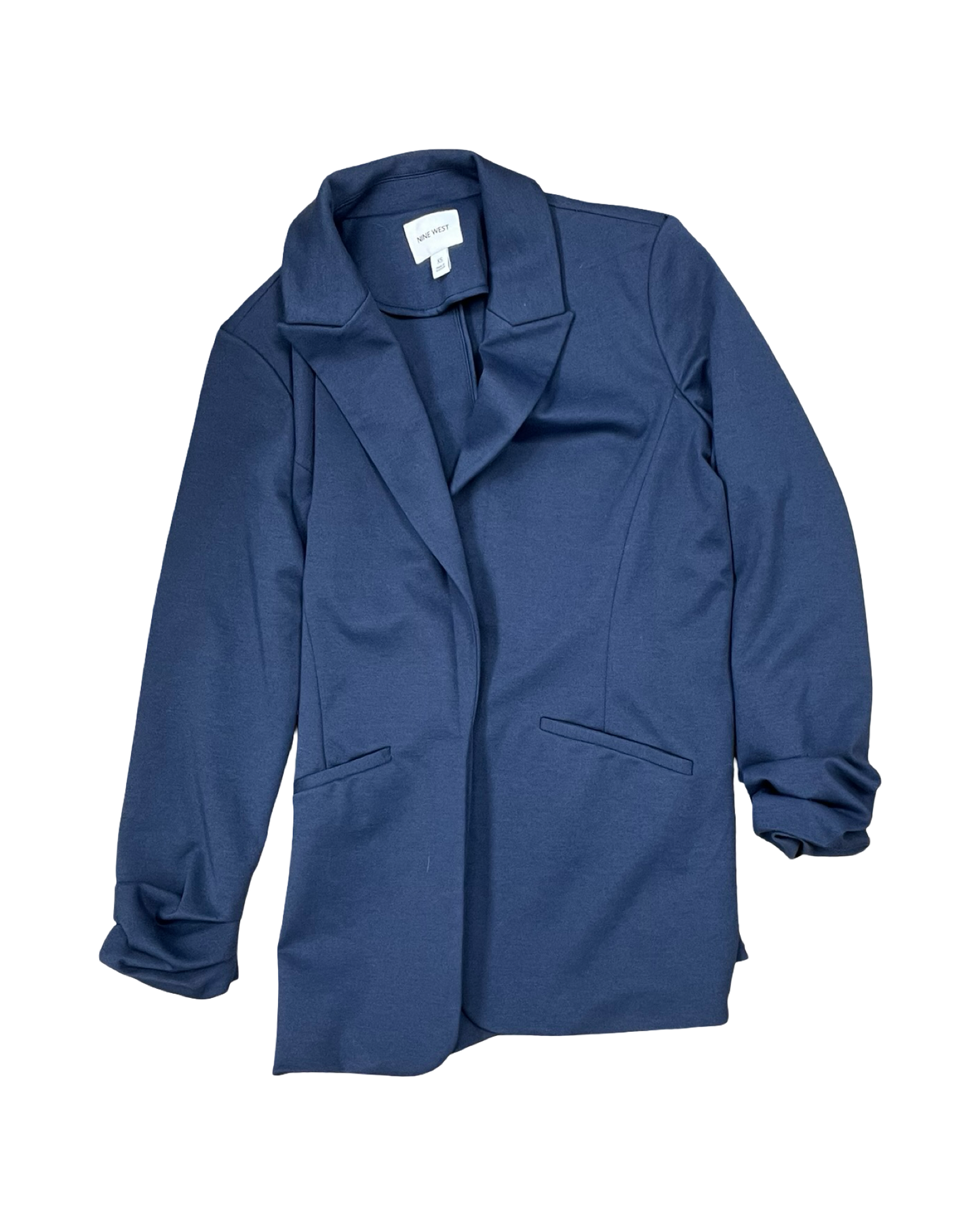 Blazer By Nine West In Blue, Size:Xs