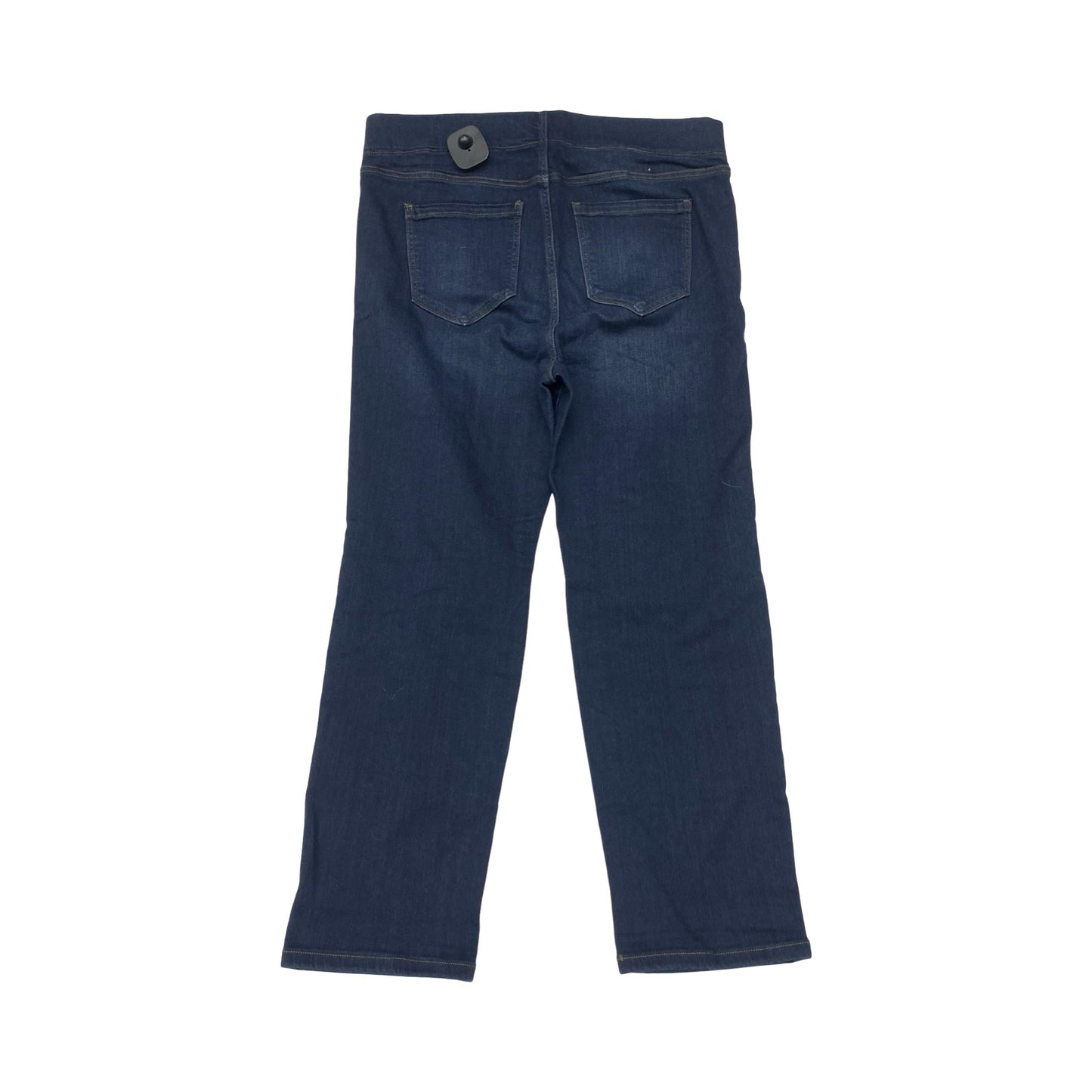 Jeans Cropped By Liverpool In Blue Denim, Size:12