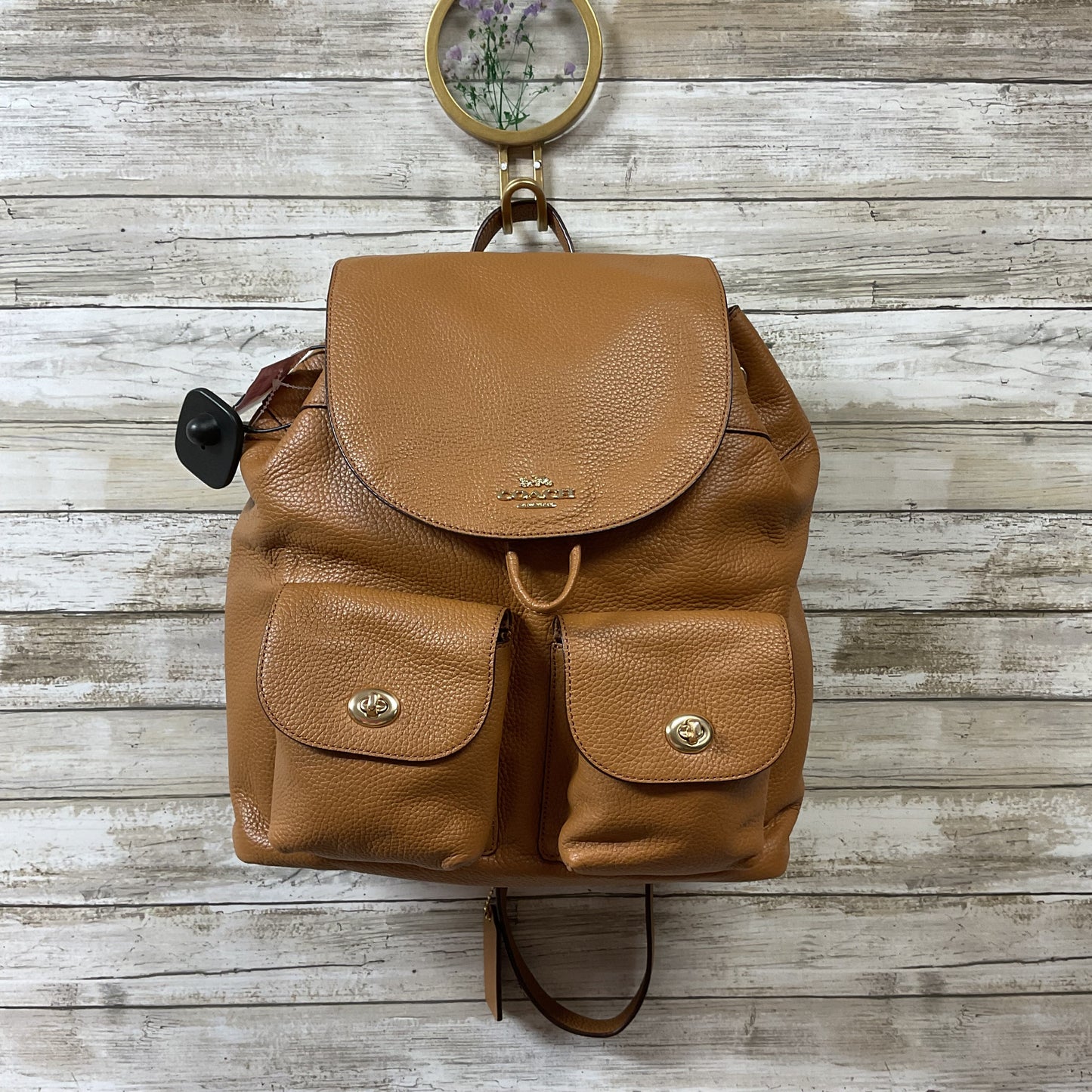 Backpack Designer By Coach In Brown, Size:Medium