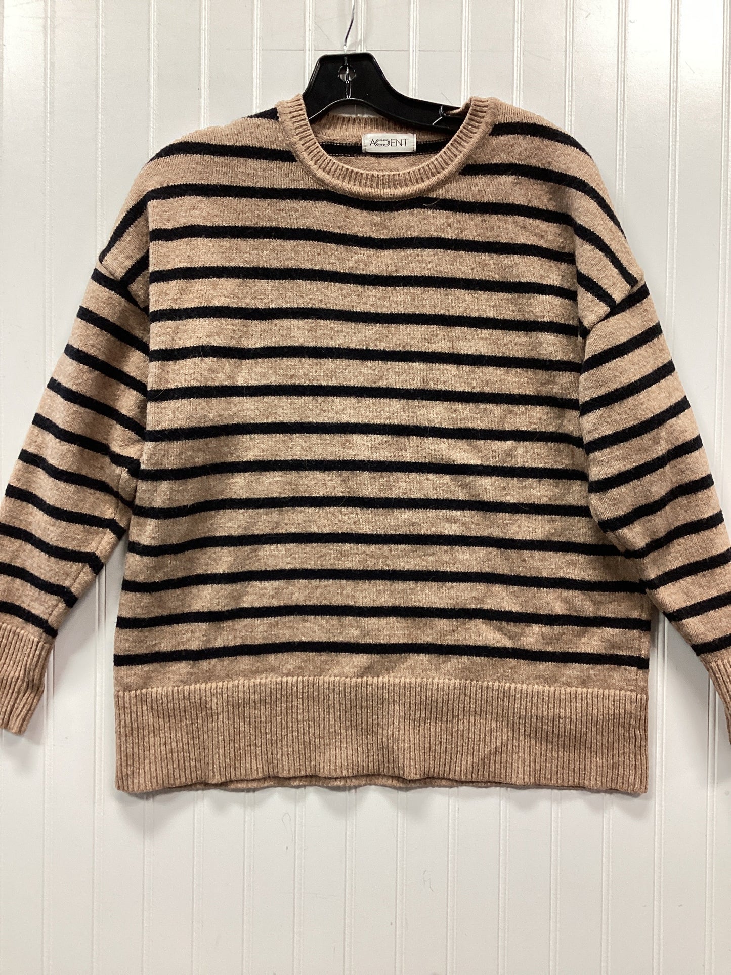 Sweater By Accent In Brown, Size:L