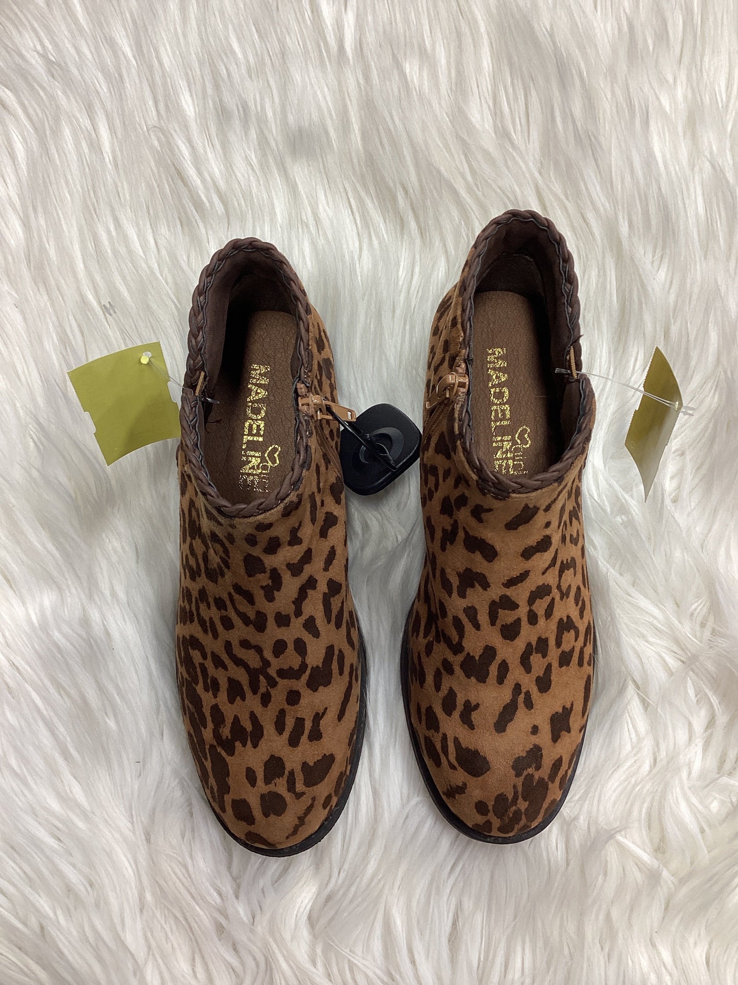 Boots Ankle Flats By Madeleine In Brown, Size:6.5