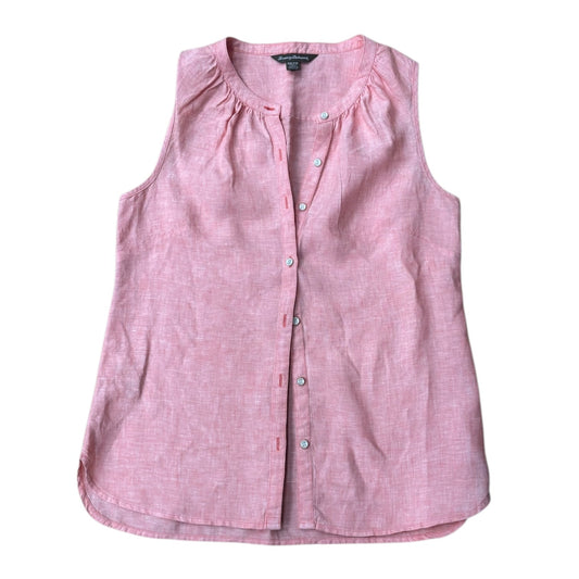 Top Sleeveless By Tommy Bahama In Coral, Size:Xs