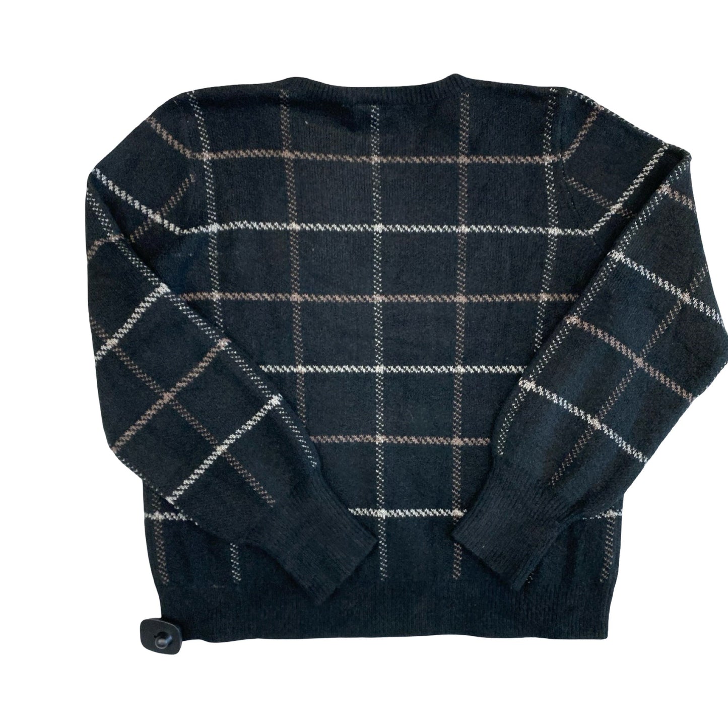 Sweater By Ann Taylor In Black & White, Size:M