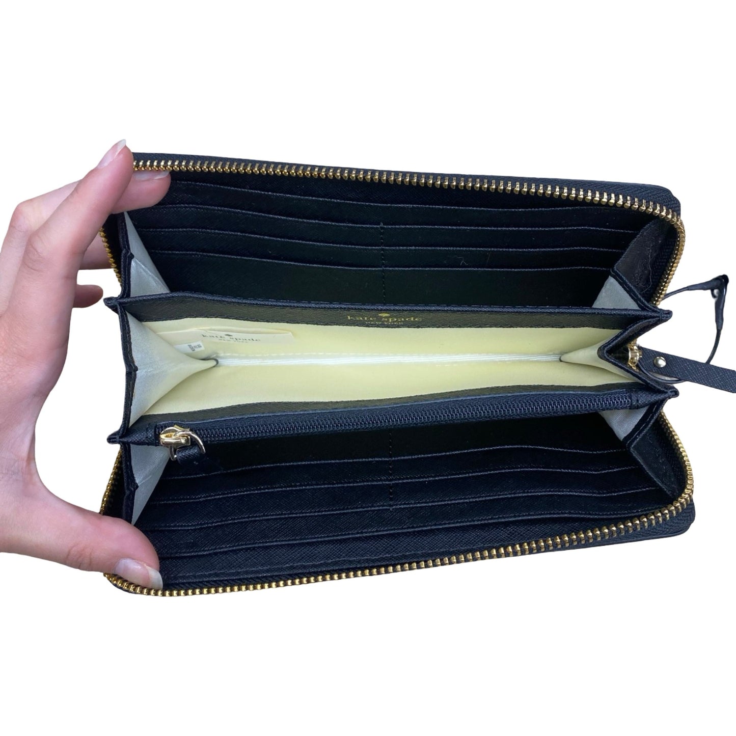 Wallet Designer By Kate Spade In Black, Size:Large