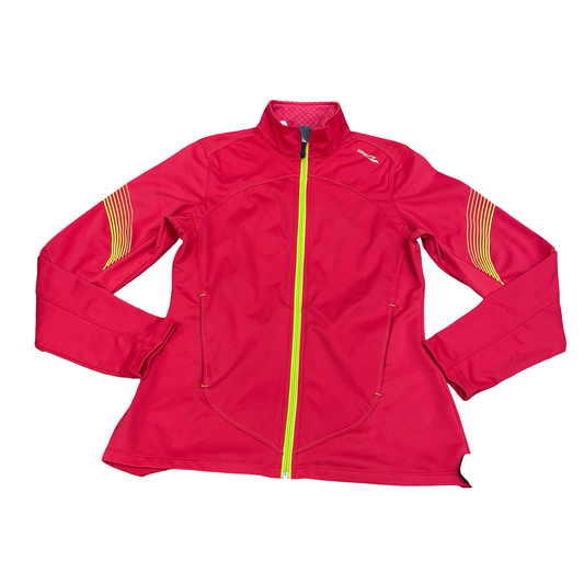 Athletic Jacket By Saucony In Pink, Size:S