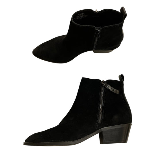 Boots Ankle Heels By Lucky Brand In Black, Size:8