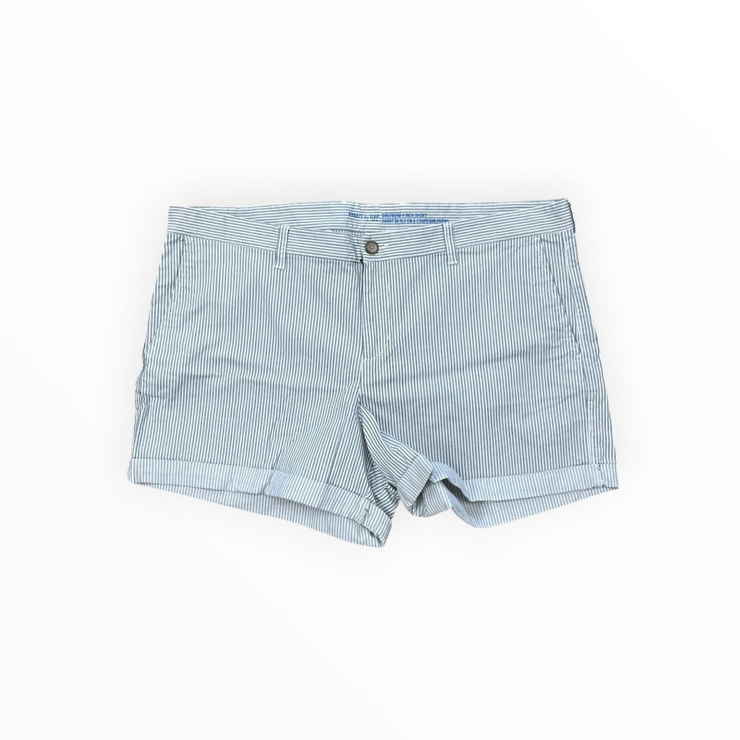 Shorts By Gap In Blue & White, Size:18