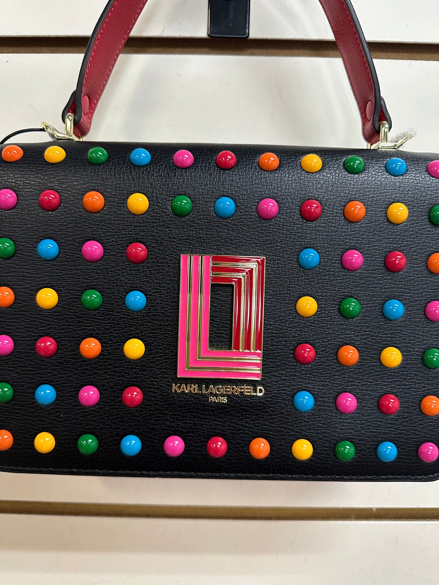 Handbag Designer By Karl Lagerfeld, Size: Medium